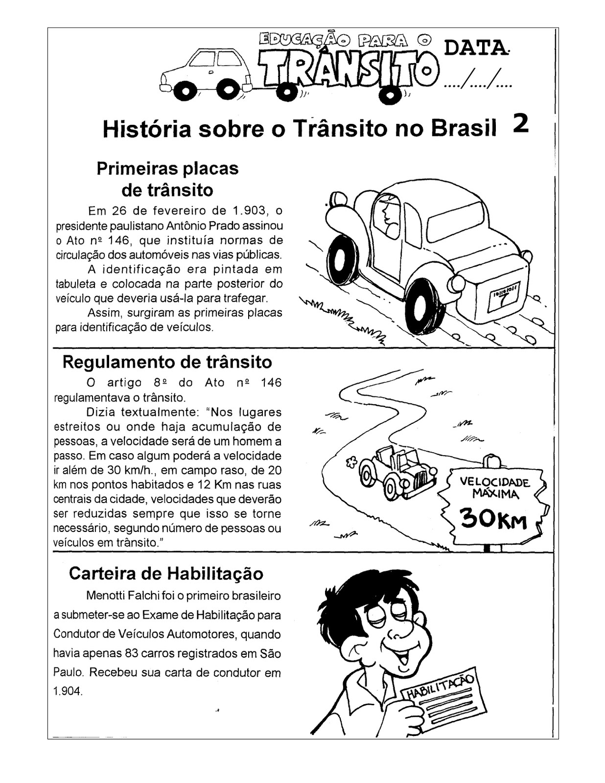 História do Trânsito