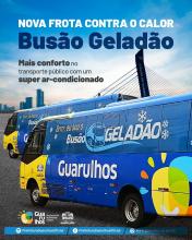 Foram entregues à população 20 novos micro-ônibus equipados com ar-condicionado