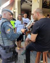 Semob realiza ação educativa sobre riscos da combinação de álcool e direção