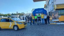 Evento em empresa de ônibus - orientação de motoristas e colaboradores