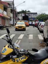 Viaturas STMU acompanhando procissão de Páscoa