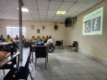 palestra sobre Maio Amarelo na empresa Kawagraf Embalagens